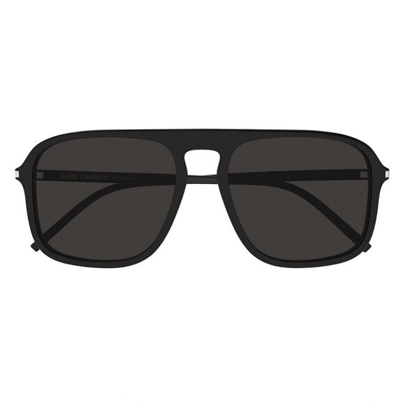 NWT SAINT LAURENT SUNGLASSES BLACK - Picture 3 of 4